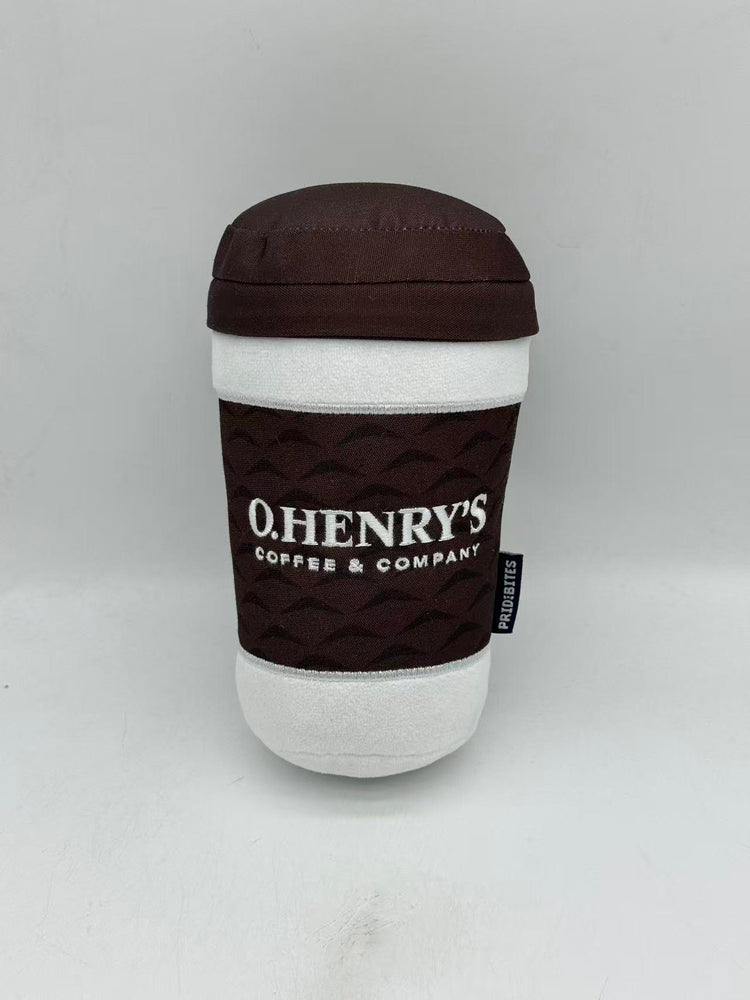 Latte Plush Dog Toy